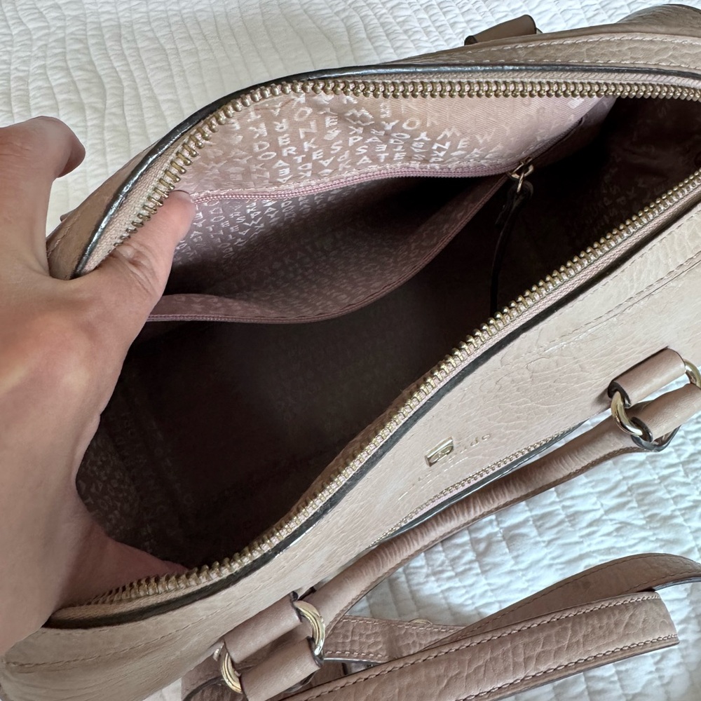 Kate Spade Mauve/Dusty Rose Satchel - Picture 7 of 8